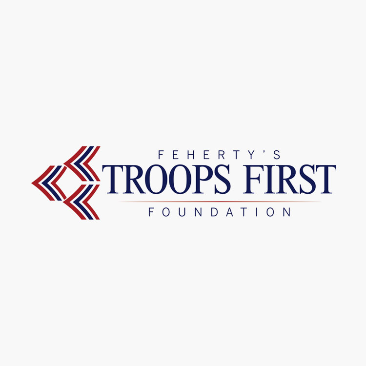 Logotipo del Feherty's Troops First Foundation